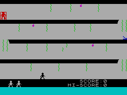 Screen from Donkey Kong Jr.