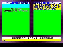 Screen from Double Agent