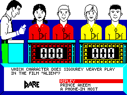 Screen from Double Dare