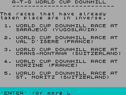 Screen from Downhill Champion