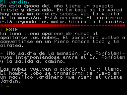 Screen from El Dr. Fanfalen y la Loca Mansion del Terror