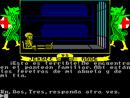 Screen from Dr. Jekyll vs. Mr Hyde