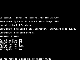 Screen from Dr Scroll - VTX5000