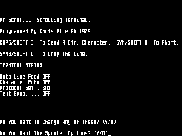 Screen from Dr Scroll - VTX711mk2