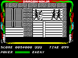 Screen from Dragon Ninja