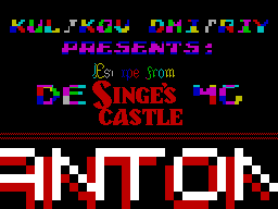 Screen from Dragons Lair 2 Demo