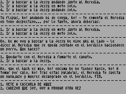 Screen from Drama en el Barrio la Jota (Ko!)