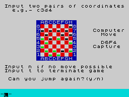 Screen from Draughts