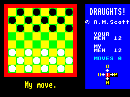 Screen from Draughts