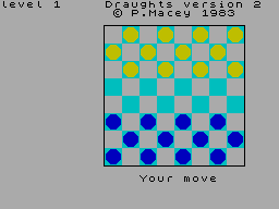 Screen from Draughts