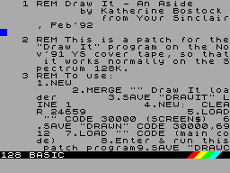 Screen from Draw It: An Aside