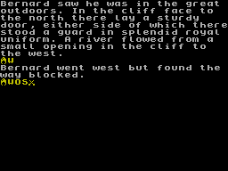 Screen from A Dungeon Romp