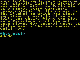Screen from The Dungeons of Maldread