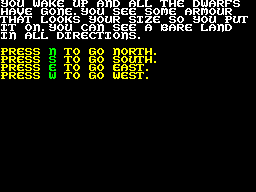 Screen from Dwarfs of Lewsh