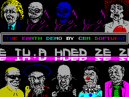 Screen from The Earth Demo