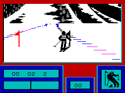 Screen from Eddie Edwards' Super Ski