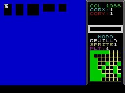 Screen from Editor de Sprites