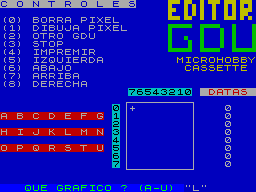 Screen from Editor G.D.U.
