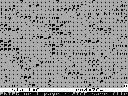 Screen from Editor