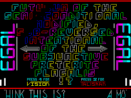 Screen from Egal