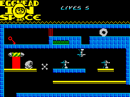 Screen from Egghead in Space