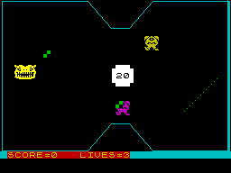 Screen from Electro-Man in Revenge of the Bugs