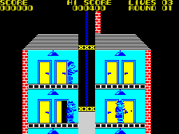 Screen from Elevator Action