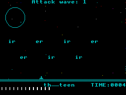 Screen from Ervaders