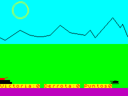 Screen from Es la Guerra!