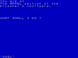 Screen from Escape from Colditz