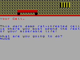 Screen from Escape from Devils Island + Barchou