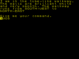 Screen from Escape from Sylon 6
