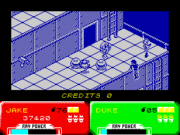 Screen from Escape from the Planet of the Robot Monsters