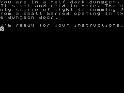 Screen from The Escape