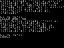 Screen from El Espacio Maligno
