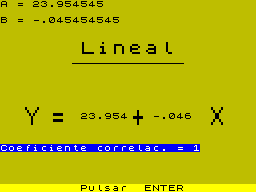 Screen from Estadistica: Regresion Lineal