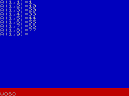 Screen from Estadistica
