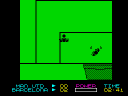 Screen from European Soccer Challenge