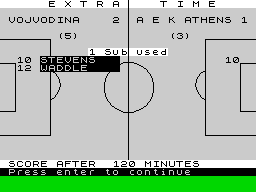 Screen from European Trophy