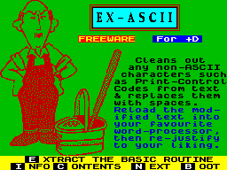 Screen from Ex-ASCII