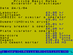 Screen from Excavator/Drainlayer 1