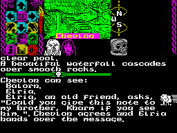 Screen from Exiled