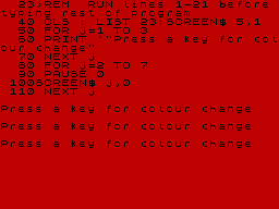 Screen from Extended BASIC [1]