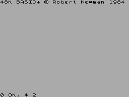 Screen from Extended BASIC [2]