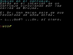 Screen from Los Extraordinarios Casos del Dr. Van Halen Caso 2: El Cuervo de la Tormenta