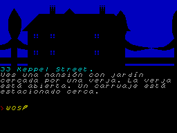 Screen from Los Extraordinarios Casos del Dr. Van Halen Caso 3: Cantos de Anubis