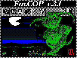 Screen from FM Cop