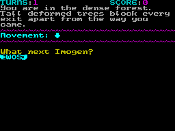 Screen from The Fabled Black Rose