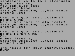Screen from Faerie