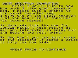 Screen from Fancy Border Story